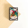 Kandinsky Circles in Circle Abstract Modern Art Slide Box: Small Slide Box / Wooden Matches