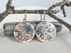 Piccadilly Pendants - Silver Planet Earrings, Space Earrings, Planetarium Earrings
