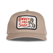 Load image into Gallery viewer, Cowboy Pro Shop Hat: Black