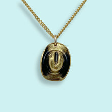 Load image into Gallery viewer, Cowgirl Hat Necklace: 18 Inch