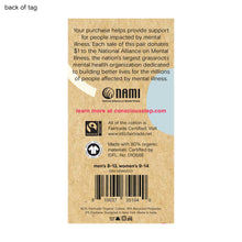 Load image into Gallery viewer, Ankle Socks that Support Mental Health (Floating Clouds)