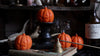 Pumpkin Jack-o-lantern Candle