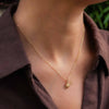 18 Inch Snail Necklace: Sterling Silver