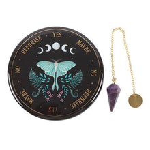 Load image into Gallery viewer, Luna Moth Ceramic Incense Holder Plate