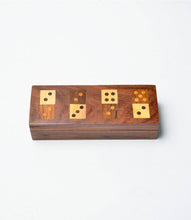 Load image into Gallery viewer, Domino Family Fun Wooden Game Set - Handmade