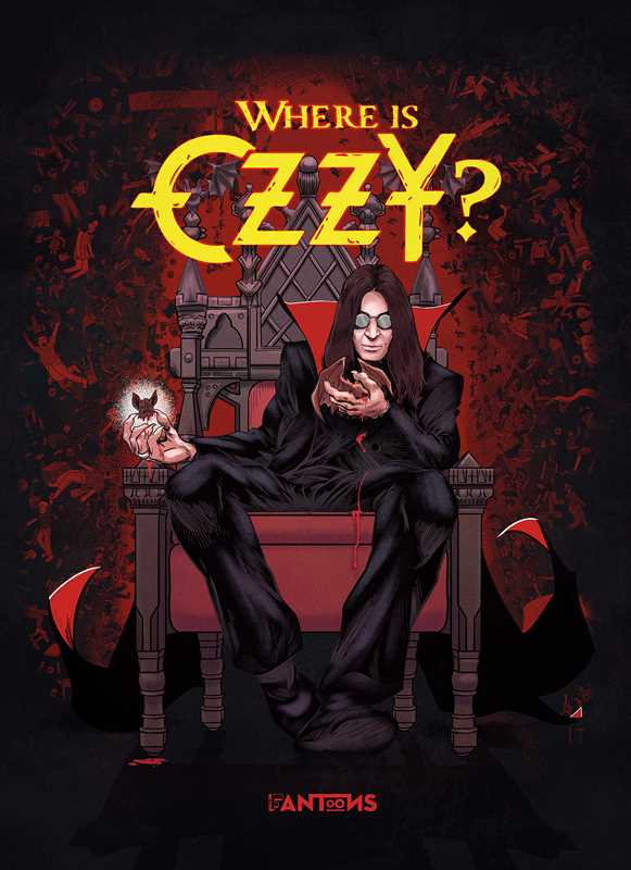 Where is Ozzy? by David Calcano: Paper Over Board; 36 pages / English