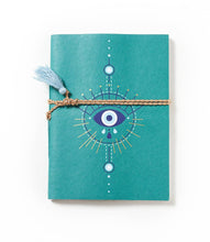 Load image into Gallery viewer, Drishti Evil Eye 5x7 Journal Recycled Paper