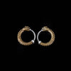 Ouroboros Earrings: Gold Vermeil