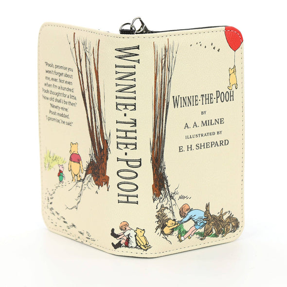 COMECO INC - Winnie the Pooh Book Wallet in Vinyl: Beige