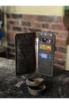 Leather Phone Wallet - Handmade Wallet - CardHolder