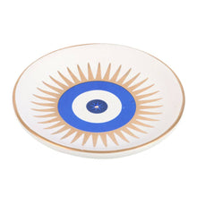 Load image into Gallery viewer, All Seeing Eye Ceramic Incense Holder Plate
