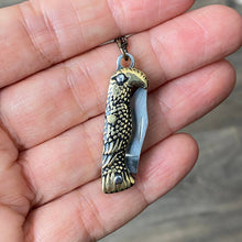 Load image into Gallery viewer, Bird Knife Necklace: 18 Inch