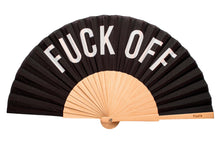 Load image into Gallery viewer, Fuck Off Black Fan