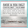 Witch Candle - Trust The Universe: Sage & Sea Salt