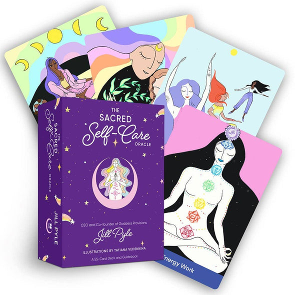 Sacred Self-Care Oracle: A 55-Card Deck and Guidebook