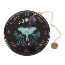Load image into Gallery viewer, Luna Moth Ceramic Incense Holder Plate