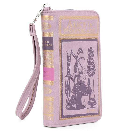 Alice in Wonderland Book Wallet in Vinyl