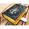 Leather Journal vintage Paper Tree of Life Handmade journal