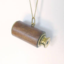 Load image into Gallery viewer, Wood Telescope Necklace: 32 Inch