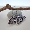 Piccadilly Pendants - Luna Moth Earrings, Mystical Earrings, Nature Jewelry: Earrings