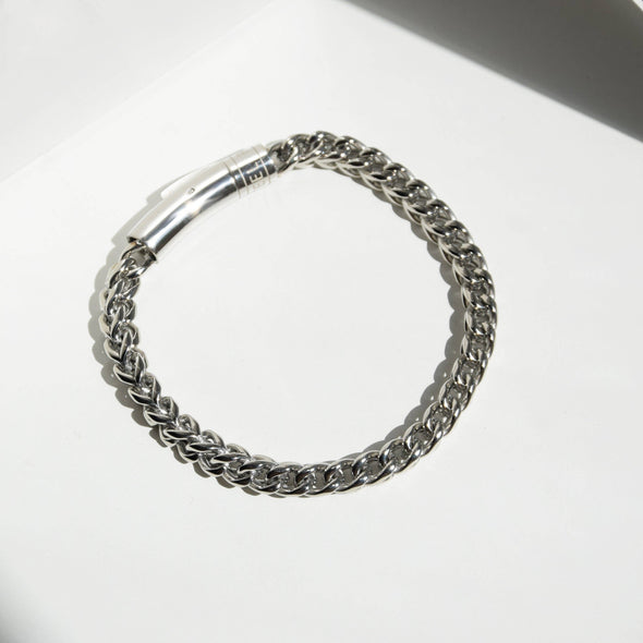 Armband ALPHA: Silber / 22,5 cm