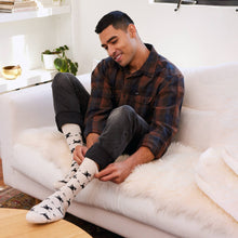 Load image into Gallery viewer, Socks that Save Cats (Beige Cats): Medium