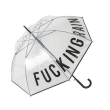 Load image into Gallery viewer, Fucking Rain Umbrella Transparent