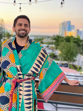 Load image into Gallery viewer, Kantha Quilt Kimono