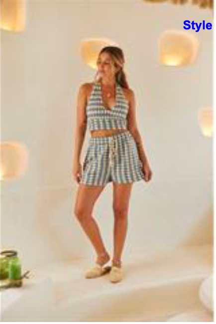 34171002 BLUE BLUE CROCHET TOP