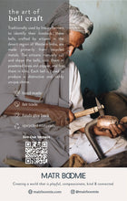 Load image into Gallery viewer, Indukala Moon Phase Mobile Wind Chime with Bell