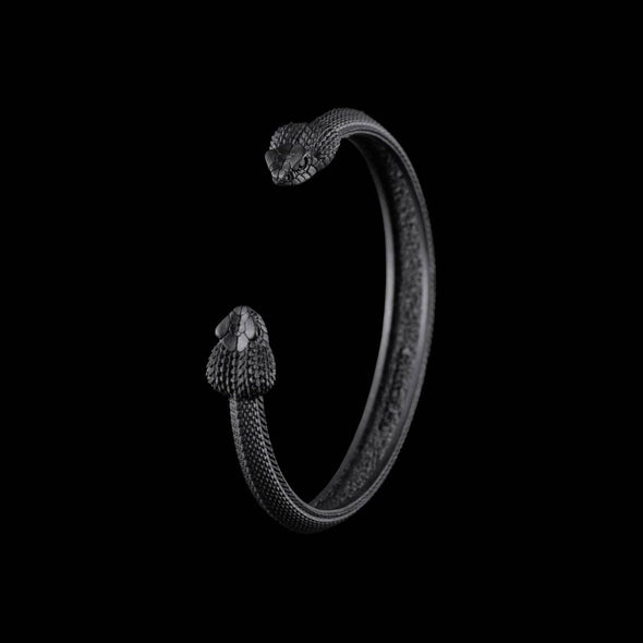 Amphisbaena Bracelet: 8" / Brass