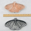 Rock Paradise - Moth Jewelry Holder Tray - Moon Phase Design: Silver/Black