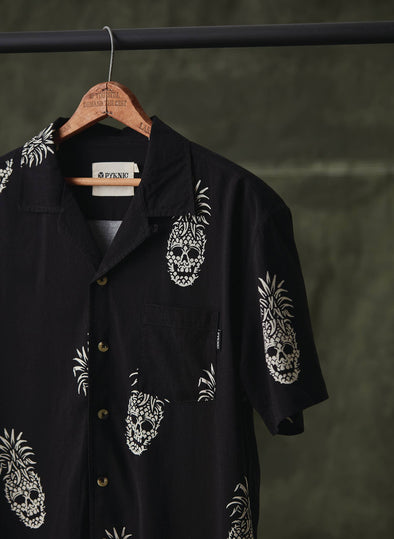 Permanent Vacation Button Casual Button Down Shirt