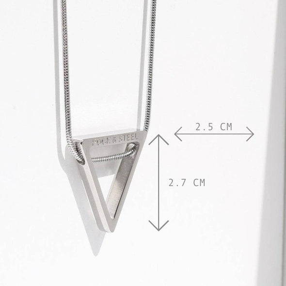Kette TRIANGLE OF LIFE: Silber