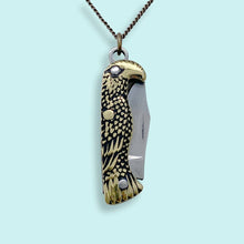 Load image into Gallery viewer, Bird Knife Necklace: 18 Inch