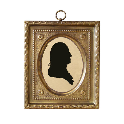 George Washington Miniature Silhouette in 4-1/2