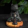 Buddha Cat Incensory, Buddha Cat Incense Holder