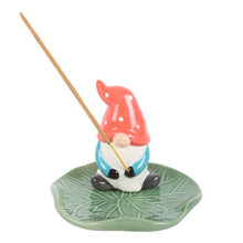 Load image into Gallery viewer, Gonk on Lily Pad Incense Stick Holder