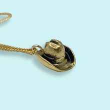 Load image into Gallery viewer, Cowgirl Hat Necklace: 18 Inch