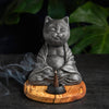 Buddha Cat Incensory, Buddha Cat Incense Holder