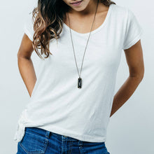 Load image into Gallery viewer, Harmonica Necklace, Available in three colors: Black / 28 Inch