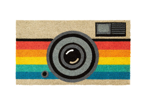 Retro camera doormat 40*70 cm