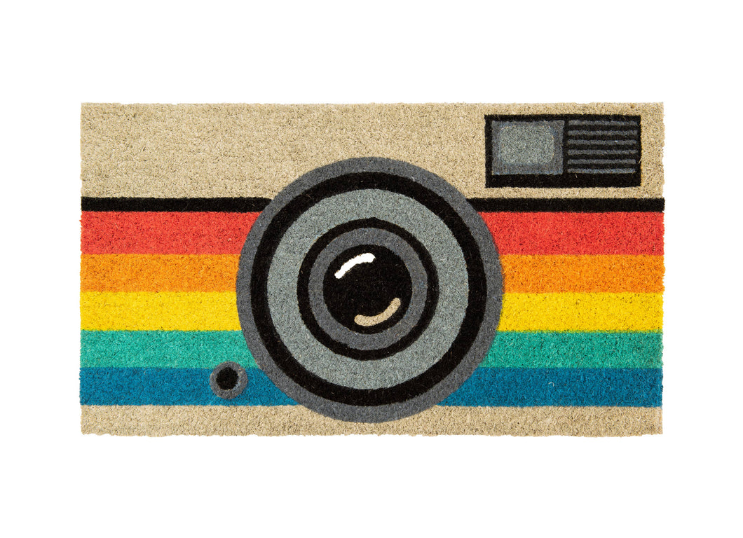 Retro camera doormat 40*70 cm