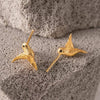Hummingbird Earrings: Gold Vermeil