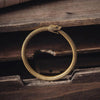 Ouroboros Bracelet: Black / 2.4"