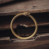 Ouroboros Bracelet: Black / 2.5"