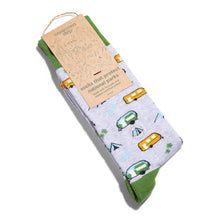 Load image into Gallery viewer, Socks that Protect National Parks (Green Campers)
