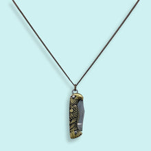 Load image into Gallery viewer, Bird Knife Necklace: 18 Inch