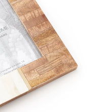 Load image into Gallery viewer, Sammita 4x6 Picture Frame - Carved Bone, Wood