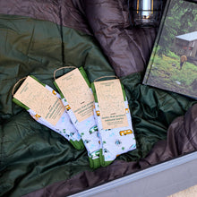 Load image into Gallery viewer, Socks that Protect National Parks (Green Campers)